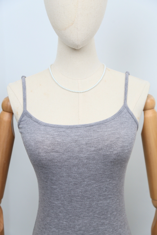 Frolick Strappy Midi Dress Heather Grey