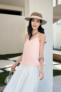 Gentle 2-way Tank Blush Pink