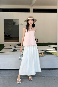 Gentle 2-way Tank Blush Pink