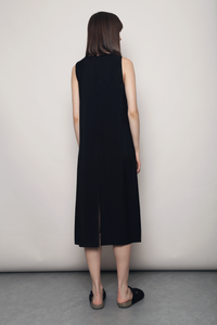 Island Midaxi Dress Black