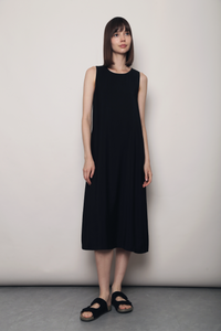 Island Midaxi Dress Black