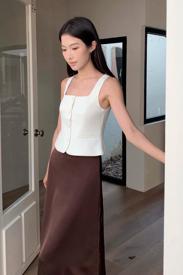 It Girl 2.0 Vest Top Malt