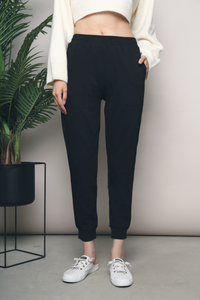 Furi Drawstring Joggers Black (Restock)