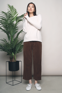 Joaquin Knit Sweater Cream