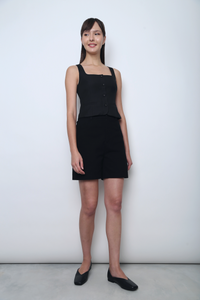 It Girl 2.0 Vest Top Black