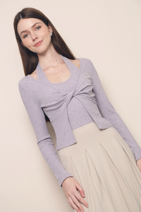 Jayant 2-Piece Twist Top Lilac
