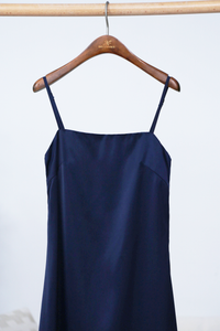 Jenner Slip Midi Dress Midnight Navy