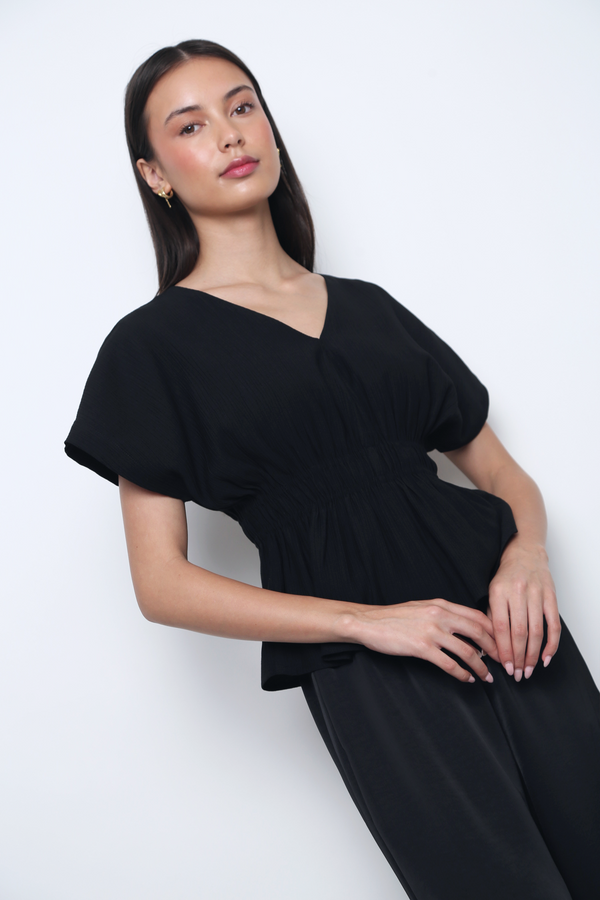 Kari Kimono Top Black