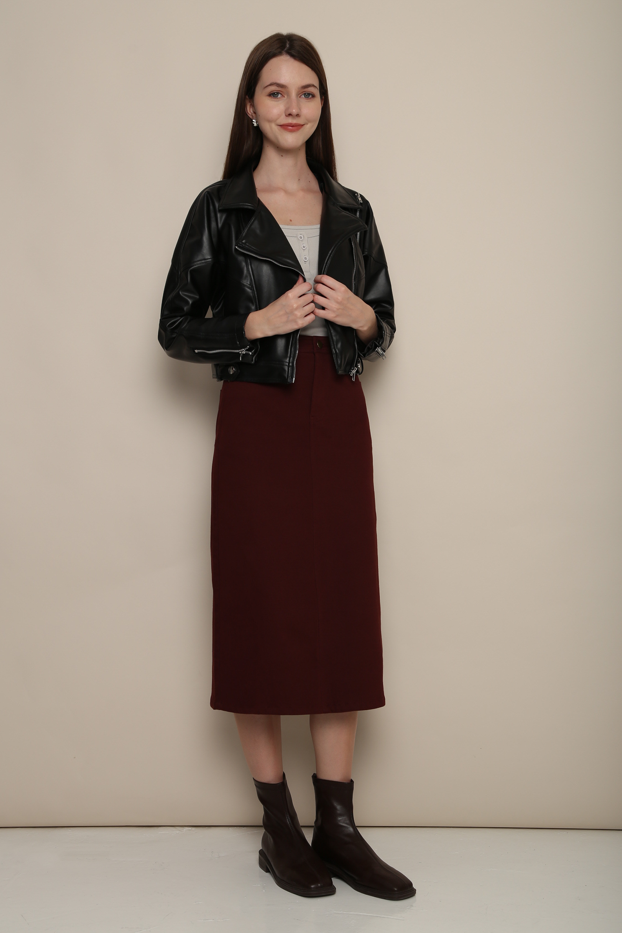 女性情報誌 LEATHER JACKET kiki Superdry Kiki Leather Jacket Superdry Kiki Leather Jacket Sales