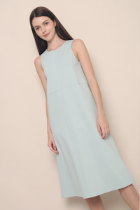 Lilit Shift Midi Dress Seafoam