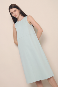 Lilit Shift Midi Dress Seafoam