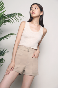 Lomo Pocket Shorts Taupe