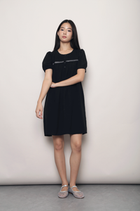 Meadow Lace Dress Black