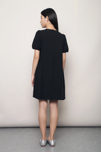 Meadow Lace Dress Black