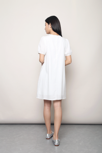Meadow Lace Dress White