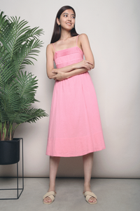 Cali Resort Midi Dress Pink