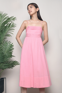 Cali Resort Midi Dress Pink