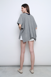Chate Drape Cardigan Grey (Backorder)