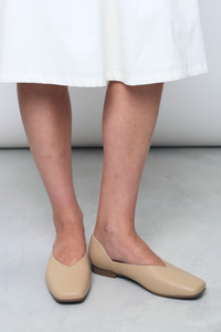 Mollie V2 Leather Shoes Light Tan (Backorder)