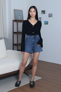 Morning Coffee Denim Shorts