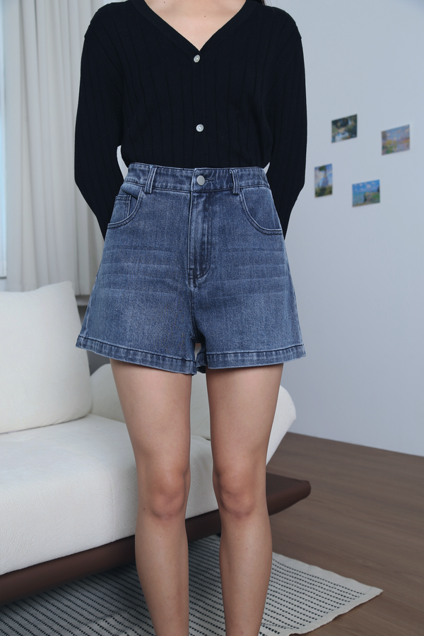 Morning Coffee Denim Shorts