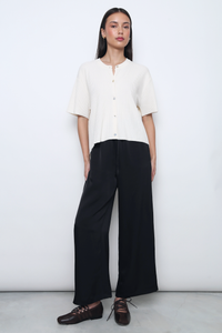 Muse Short Sleeved Knitwear Ivory (Backorder II)