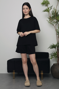 Neil Sunday Lounge Set Black