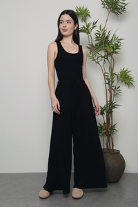 (Regular) Cloverfield Palazzo Pants Black