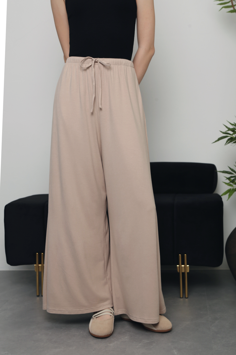 (Regular) Cloverfield Palazzo Pants Cream