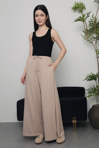 (Petite) Cloverfield Palazzo Pants Cream