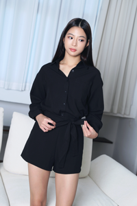 Palermo 3-piece Shirt Set Black
