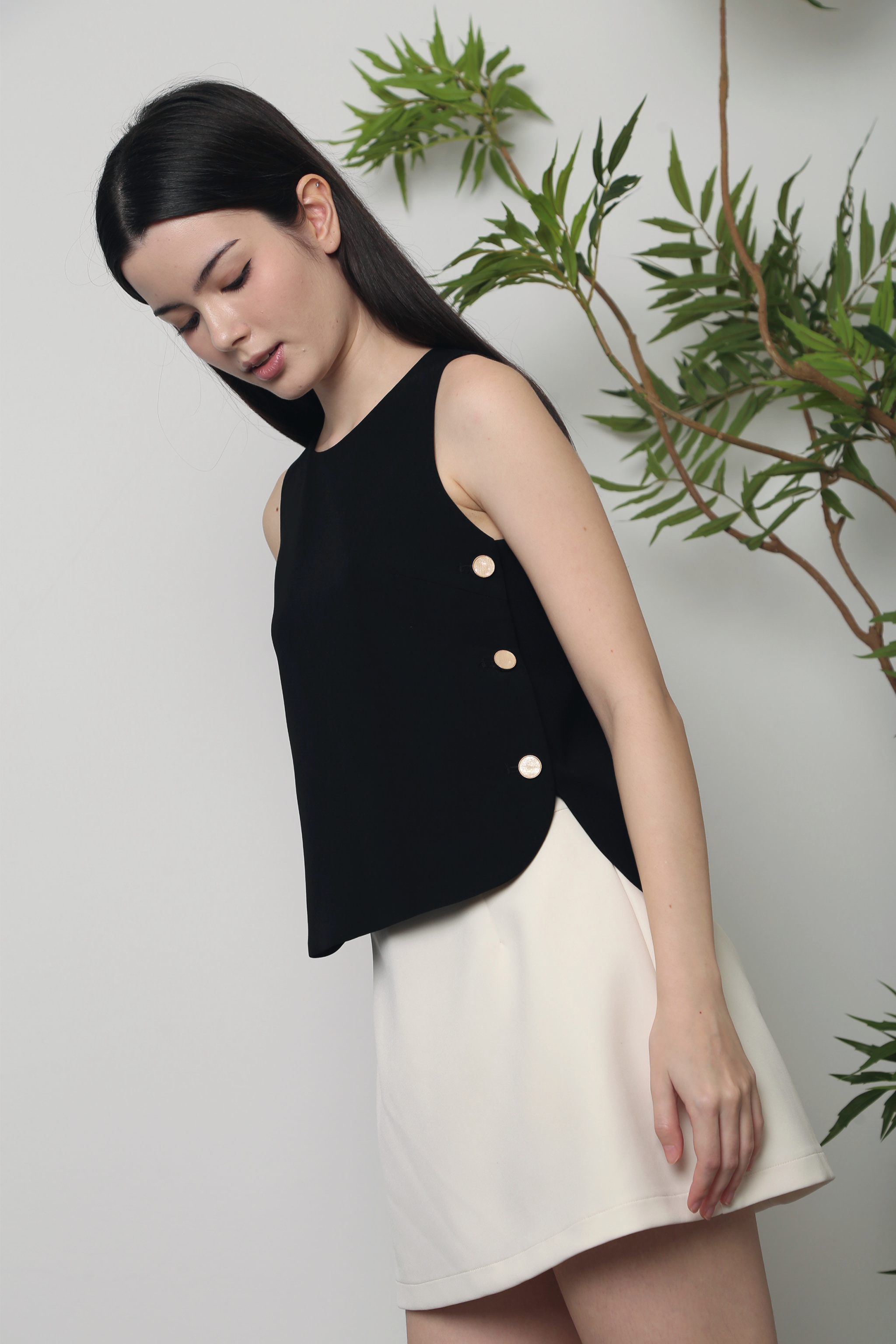 Parker V2 Side Button Top Black