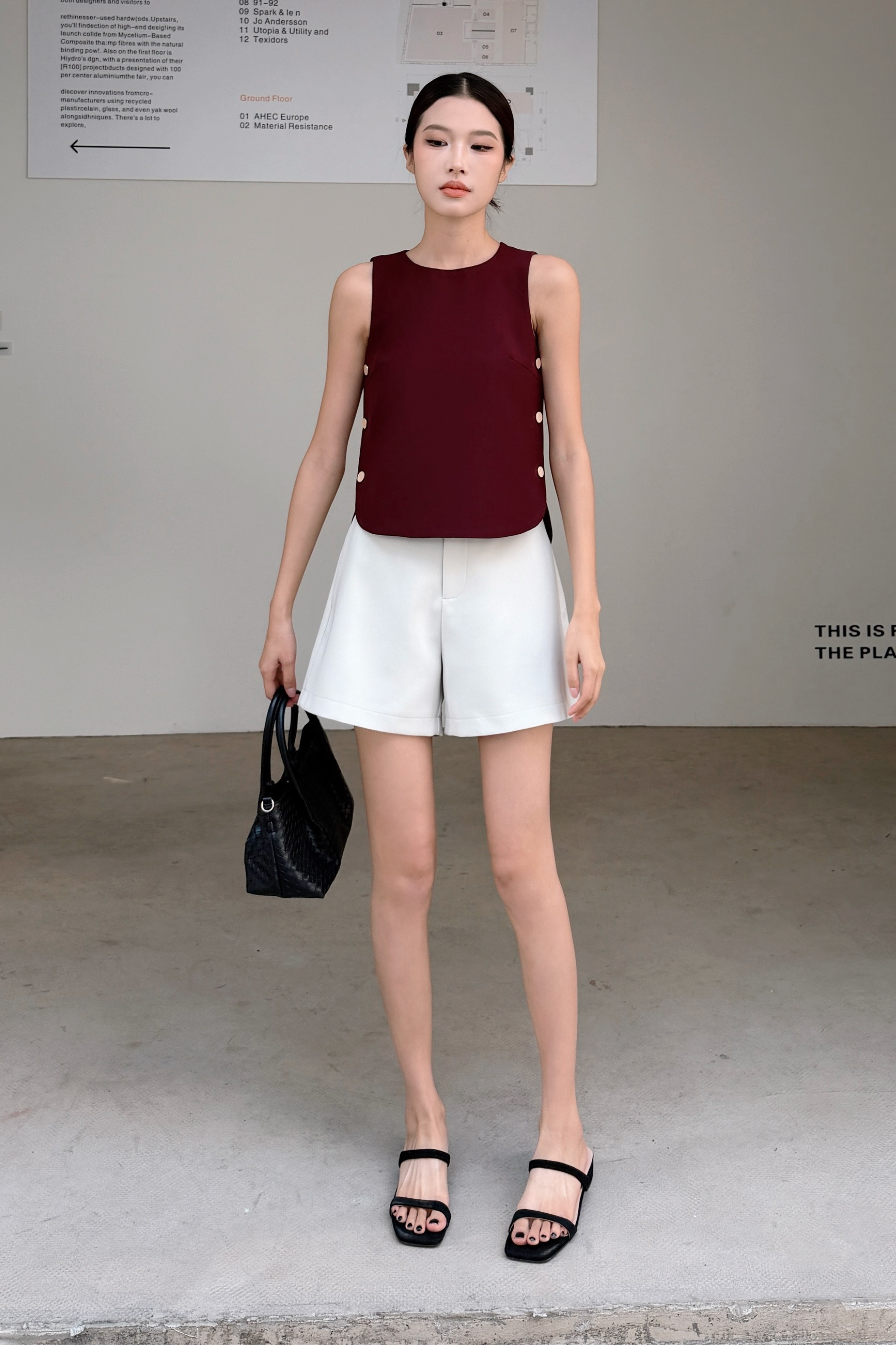 Parker V2 Side Button Top Wine