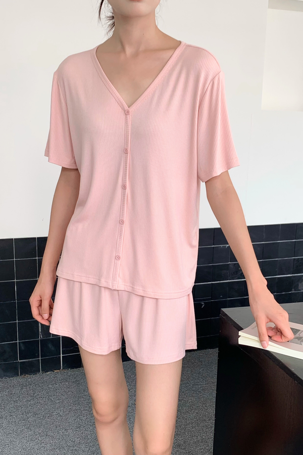 Pillow Talk 2-Piece Pajamas Set Pink