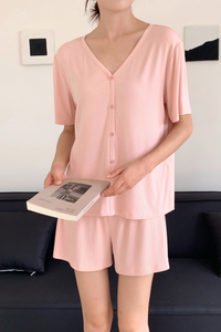 Pillow Talk 2-Piece Pajamas Set Pink