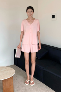 Pillow Talk 2-Piece Pajamas Set Pink