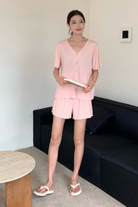 Pillow Talk 2-Piece Pajamas Set Pink