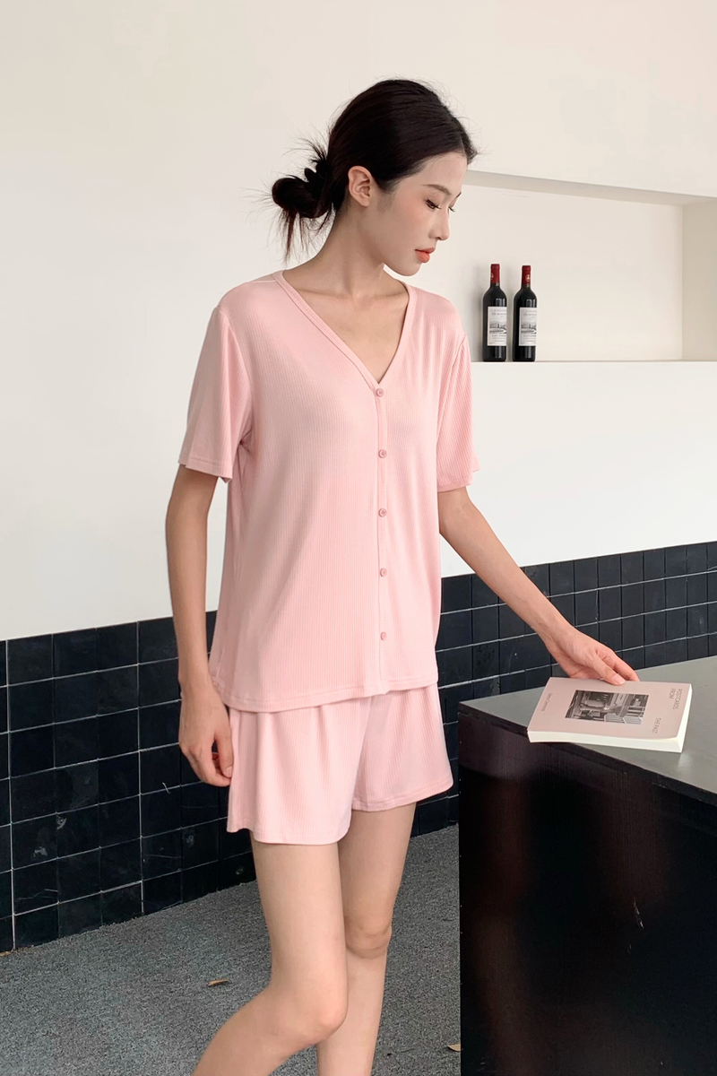 Pillow Talk 2-Piece Pajamas Set Pink