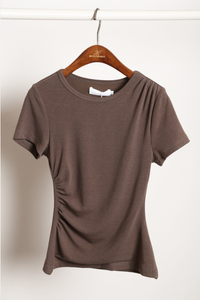 Regal V2 Ruche Tee Mocha (Backorder)