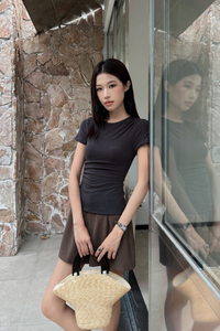 Regal V2 Ruche Tee Gunmetal Grey (Backorder)