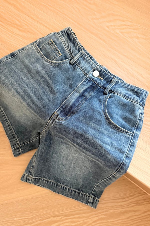 Riders Boyfriend Denim Jorts