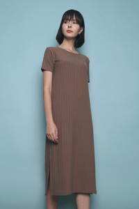 Sawyer T-Shirt Maxi Dress Brown