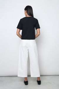 Simple State Shift Blouse Black