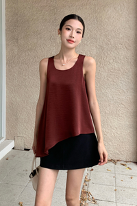 Sloane Occasion Tank Sangria