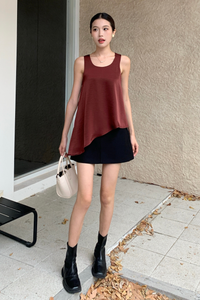 Sloane Occasion Tank Sangria