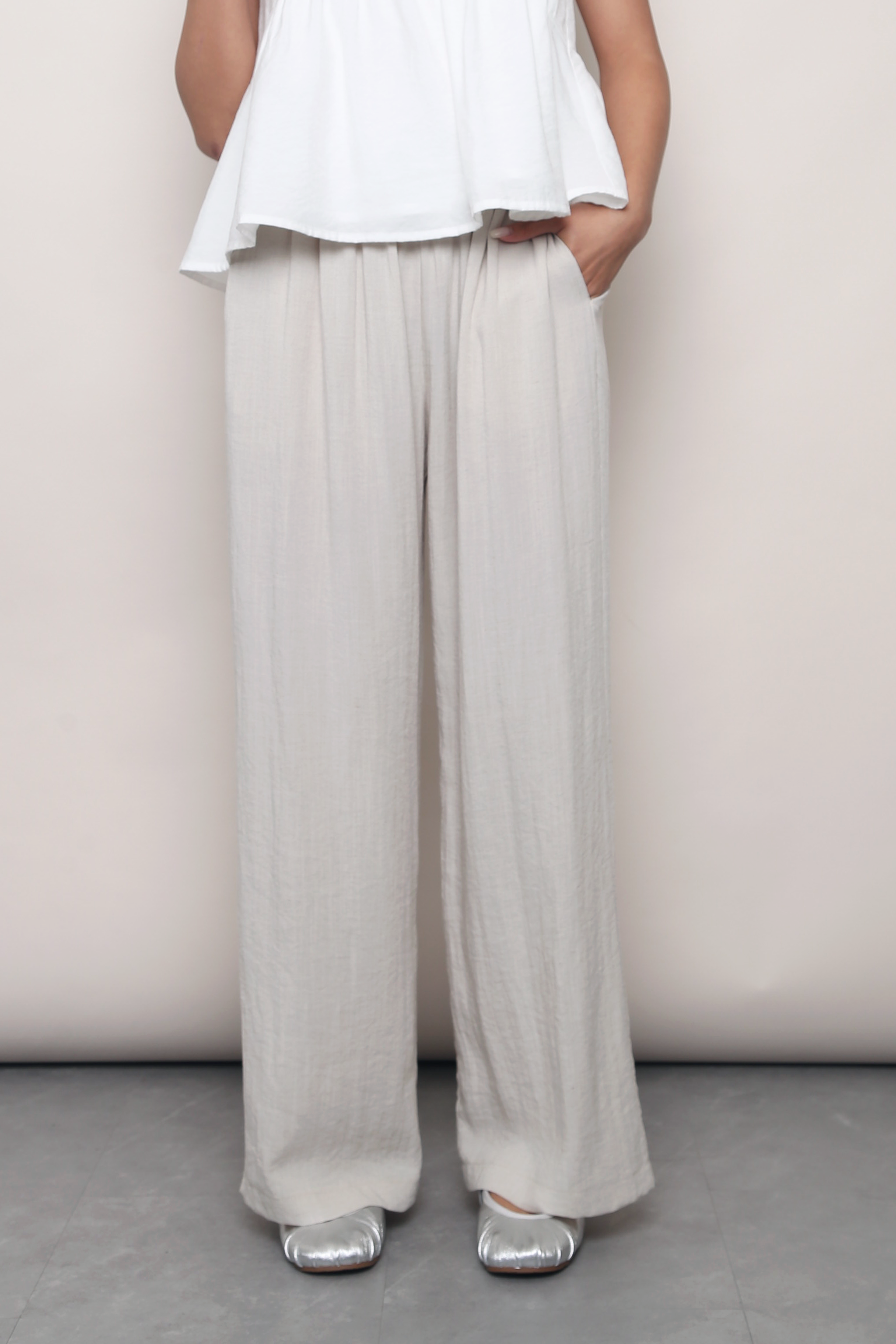 (Regular) Slow Dance Linen Pants Malt