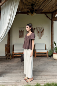 Smock About It Blouse Cocoa