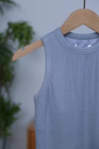 Snoozie Padded Tank Dusty Blue