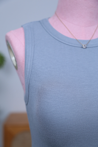 Snoozie Padded Tank Dusty Blue