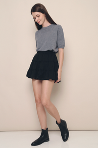 Soleil Tiered Skorts Black